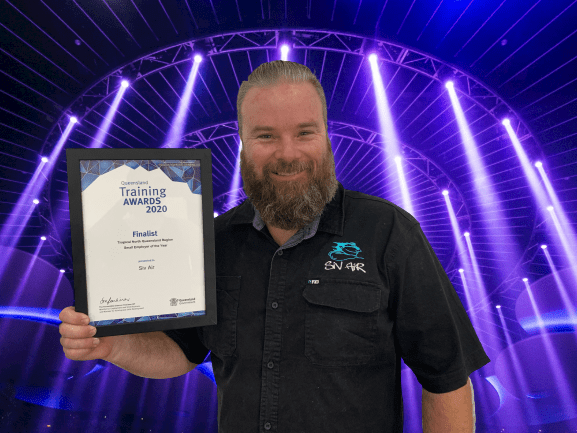 Queensland Training Awards 2020 Award Presentation Siv Air