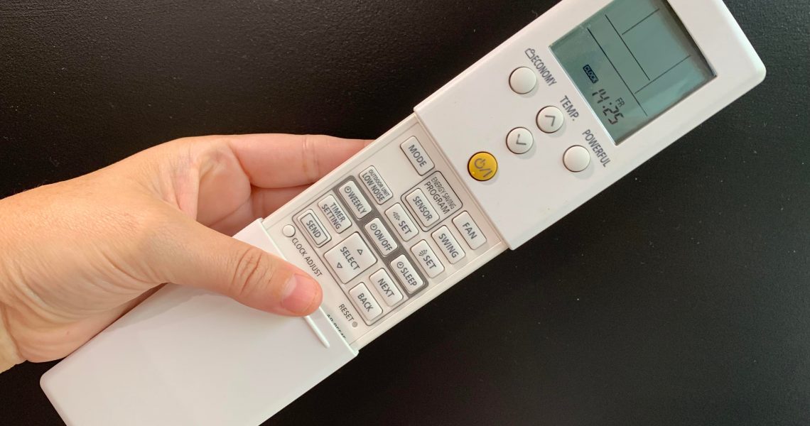 Air Conditioner Remote Control Settings