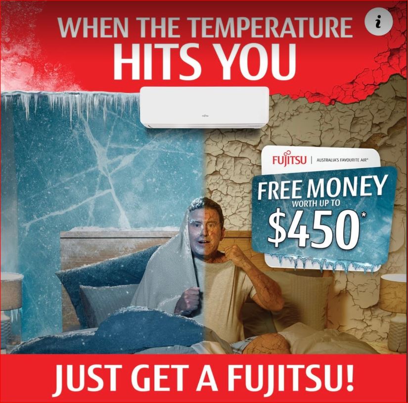 Fujitsu Free Money 2022 Siv Air Air Conditioner Cashbacks