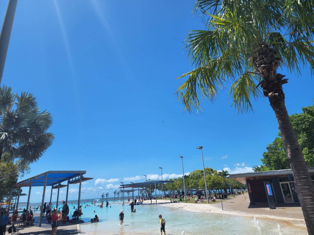 Cairns Esplanade Lagoon is just one of the reasons why Siv Air loves operating their Air Conditioning Business out of Cairns